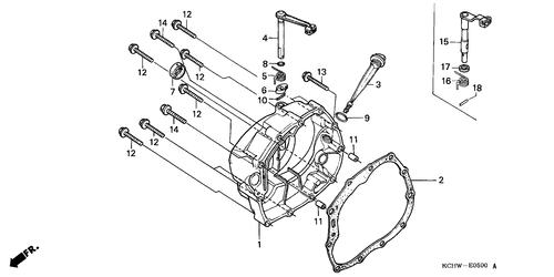  Right Crankcase Cover