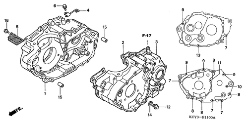  Carter Moteur