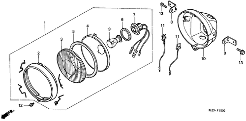  Scheinwerfer (ausser E)