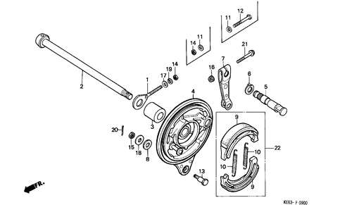  Rear Brake Panel