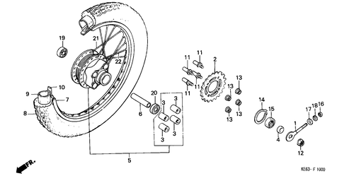  Roue Arriere