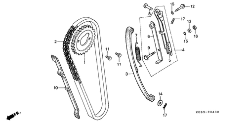  Nockenwellenkette/ Spannvorrichtung