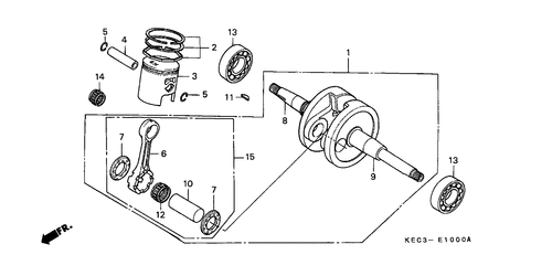  Ciguenal/ Piston
