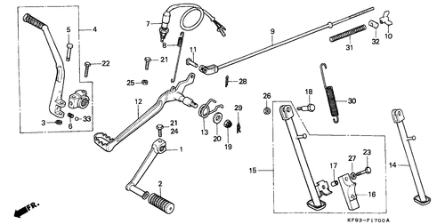  Pedal/ Kickstarter-arm