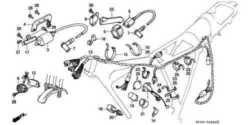  Wire Harness/  Ignition Coil/ C.d.i. Unit