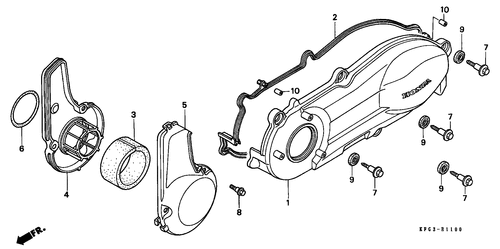  Left Crankcase Cover