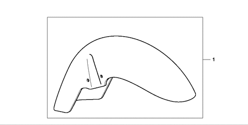  Crome Frechtsmudguard