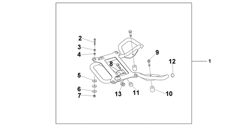  Gepaecktraeger Hinten
