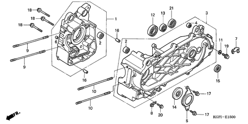  Carter Moteur