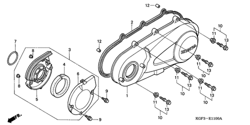  Left Crankcase Cover