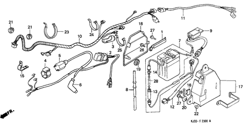  Kabelbaum/ Batterie (tl125d)