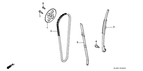  Nockenwellenkette/ Spannvorrichtung