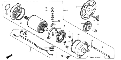  Anlasser (ch125e)