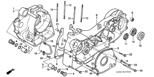  Carter De Motor (ch125e)