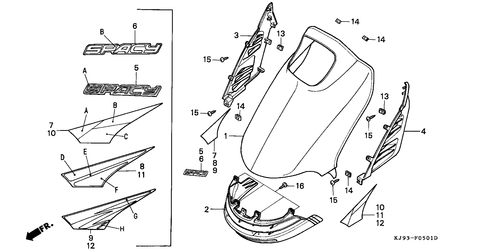  Front Cover (ch125j/ L/ M/ N/ P/ R)