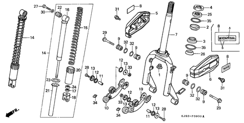  Gabel, Vorne (ch125e)