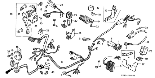  Wire Harness (ch125e/ G)