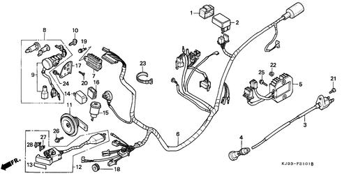  Kabelbaum (ch125j/ L/ M/ N/ P/ R)