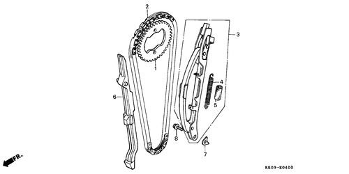  Nockenwellenkette/ Spannvorrichtung (1)
