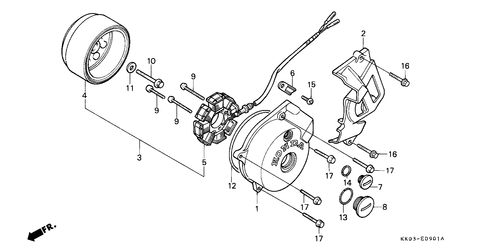  Panneau Carter-moteur G./  Generatrice (2)