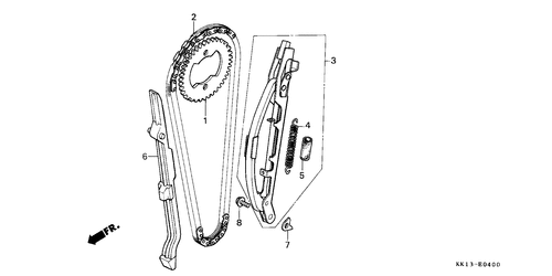  Nockenwellenkette/ Spannvorrichtung