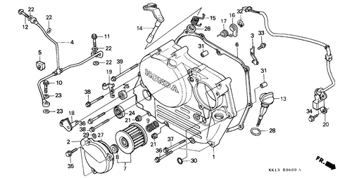  Panneau Carter-moteur D.