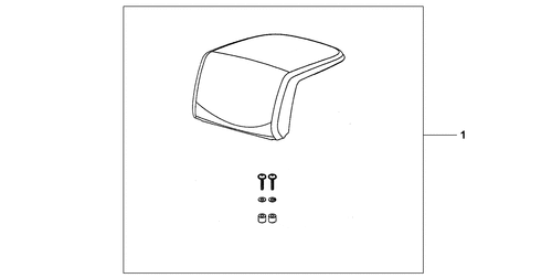  Top Box Pillion Pad (top)