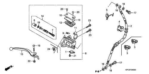  Frechts Brake Master Cylinder