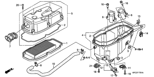  Luftfilter (xl125v7/ 8)