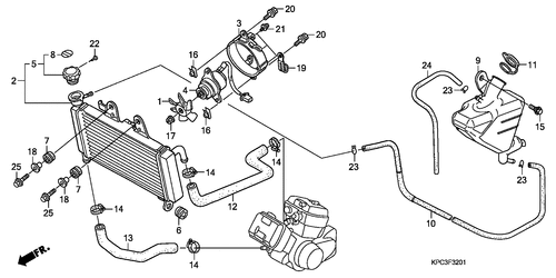  Kuehler (xl125v7/ 8)