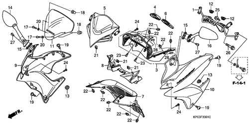  Windlauf (xl125v7/ 8)
