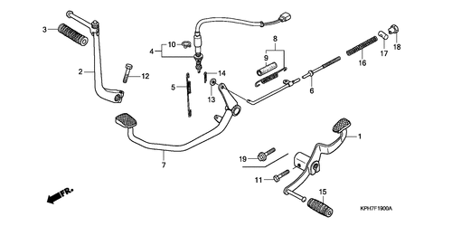 Pedal/ Kickstarter-arm