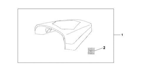  Rear Seat Cowl Repsol Yr-241