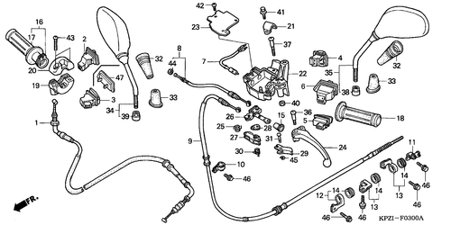  Handle Lever/ Switch/ Cable