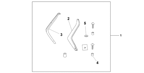  Leg Deflector Set