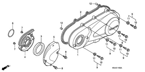  Left Crankcase Cover