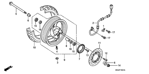  Vorderrad (fes125a)(fes150a)