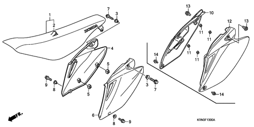  Seat/ Side Cover