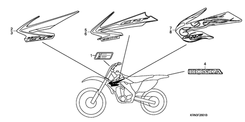  Marke (crf250r8)