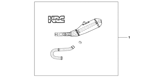  Titanium/ Carbon Full Exhaust System
