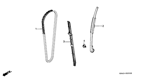  Nockenwellenkette/ Spannvorrichtung