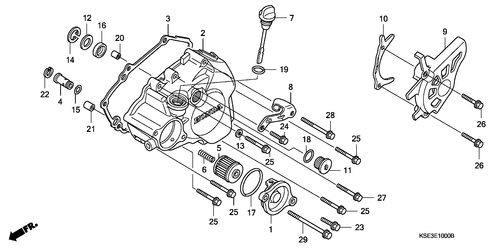  Links Crankcase Cover