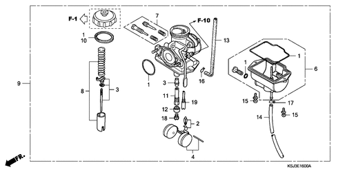  Vergaser (crf80f)