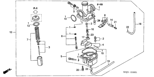  Vergaser (crf100f)