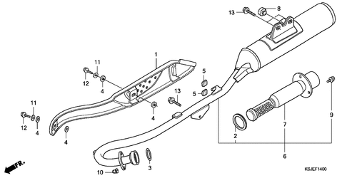  Exhaust Muffler