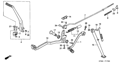  Pedal/ Kickstarter-arm