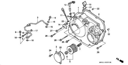  Right Crankcase Cover