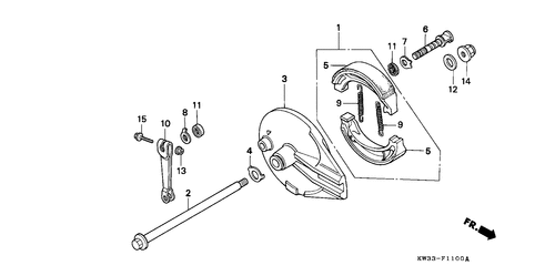  Rear Brake Panel