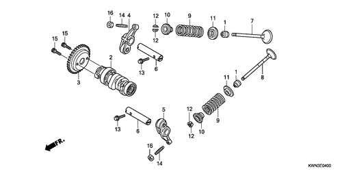  Camshaft/ Valve