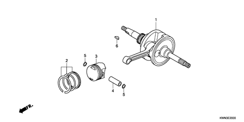  Crankshaft/ Piston